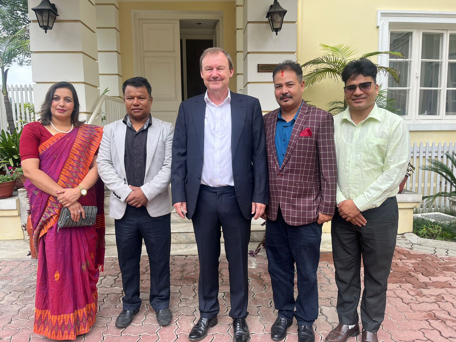 UK Ambassador Rob Fenn Promotes Cultural Collaboration with MRDF Nepal